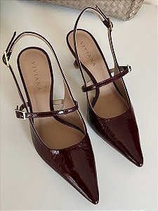 Scarpin Vicky Vinho