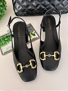 Scarpin Daria Preto