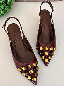 Scarpin Ticie Castanho