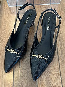 Scarpin Giglio Preto