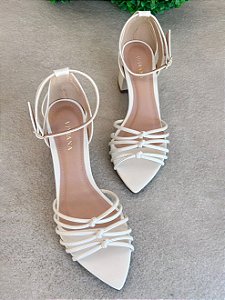 Sandália Lindsay Off White