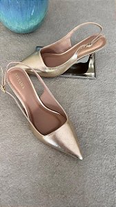 Scarpin Bliss Ouro light