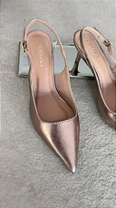 Scarpin Bliss Prata velho