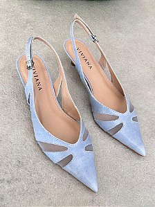 Scarpin Rebeca Gris