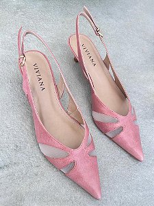 Scarpin Rebeca Rosa