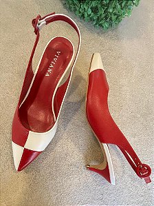Scarpin Giulietta Ferrari e Off White