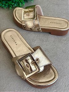 Tamanco Kendall Ouro Light