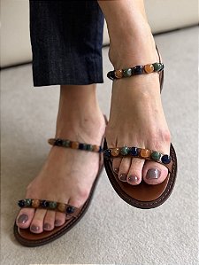 Rasteira Eloa Capuccino