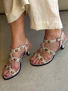 Sandália Minorca Off White