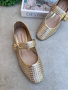 Sapatilha Lexie Ouro Light