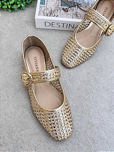 Sapatilha Lexie Ouro Light