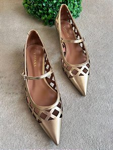 Scarpin Mily Champagne