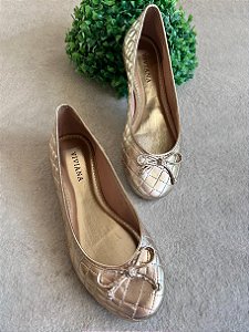 Sapatilha Giorgia Ouro Light