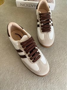 Tênis Impulse Branco/brown