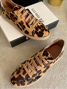 Tênis Duck Pêlo Leopardo