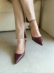 Scarpin Camis Malbec