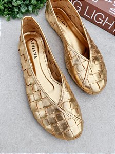 Sapatilha Linz Ouro