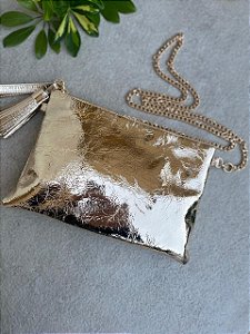 Bolsa Azuza tiracolo Ouro