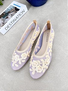 Sapatilha Carla Creme