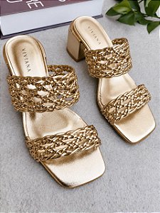 Tamanco Almare Golden