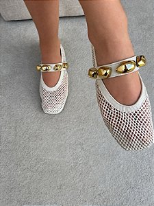 Sapatilha Alice off White