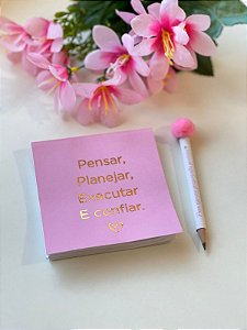 10 unidades - Bloquinho personalizado