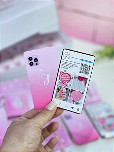 100  unidades - Cartão de visita feed do instagram