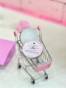 12 unidades - Vela aromática personalizada