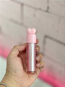 10 unidades - Lip Gloss ponteira coração