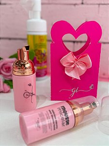 Mousse micelar - Brinde personalizado outubro rosa
