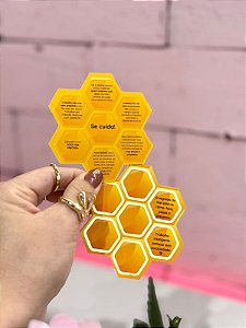 20 unid. Cartão Postal colmeia - especial setembro amarelo (PRONTA ENTREGA)