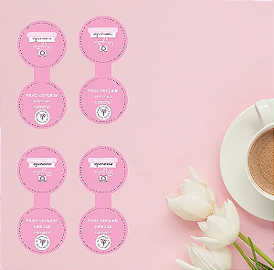 Adesivo para Fechar Sacola - Lacre de segurança personalizado