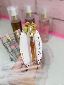 Mini body splash 10 ML personalizado com logo