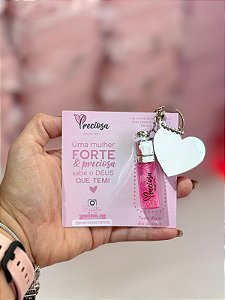 Mini gloss labial ponteira dior personalizado com chaveirinho de espelho