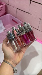 Gloss labial personalizado com logo ponteira dior