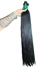 Cabelo Vietnã Double Dranw Green [50g] (Virgem)