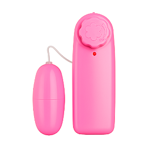 Vibrador Bullet Rosa Controle