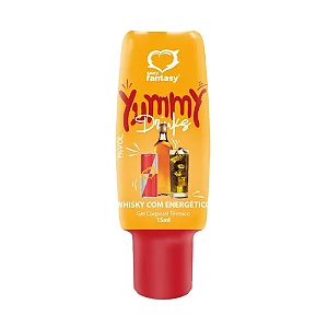 Yummy Gel Comestível Whisky com Energético 15ml