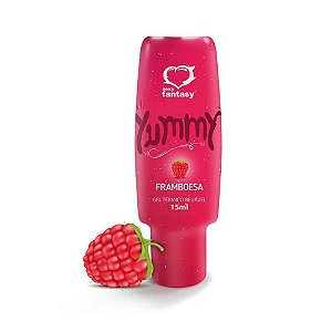 Yummy Gel Comestível Framboesa 15ml