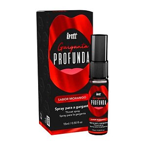 Garganta Profunda Spray Dessensibilizante Morango