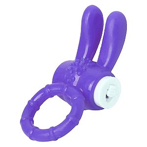Hot Bunny Anel Peniano Silicone Vibração
