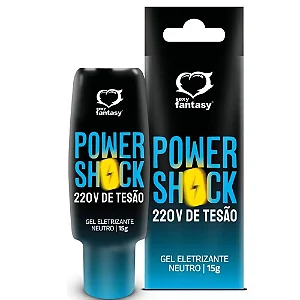 Power Shock 220V Tesão Gel Eletrizante