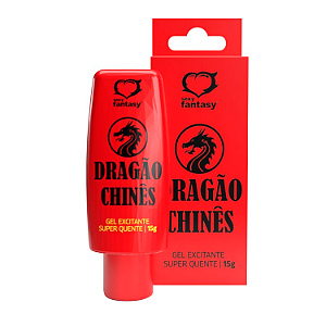 Dragão Chinês Gel Excitante Esquenta Unissex 15g