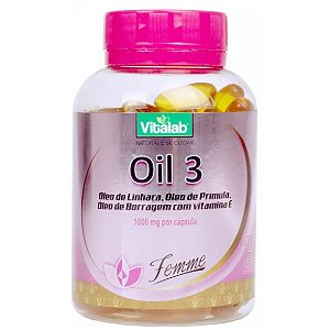 Cápsulas de Ômega 3 Feminino 60 de 1g da Vitalab