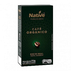 Café Orgânico Original Torrado e Moído 250g Native