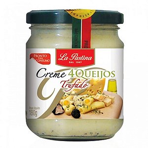 Creme 4 Queijos Trufado 180g La Pastina