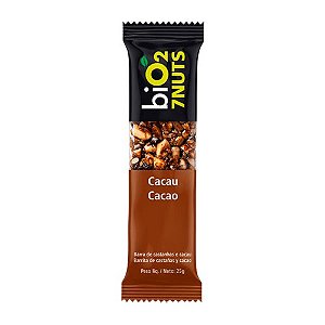 Barrinha de Cereais Bio2 7Nuts Cacau 25g