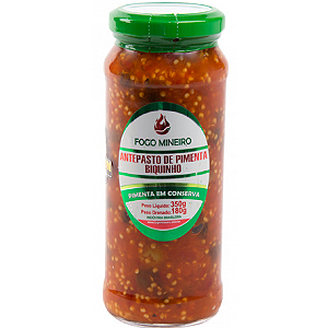 Antepasto de Pimenta Biquinho 180g Fogo Mineiro