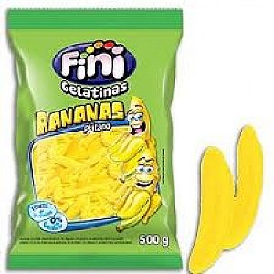 Bala de Gelatina Bananas 500g Fini