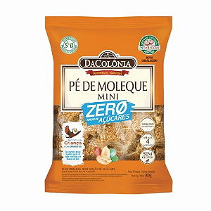 Pé de Moleque Mini Zero 100g Da Colônia